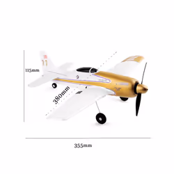 WLtoys A220 A210 A260 2.4G 4Ch 6G/3D Stunt Plane Six Axis RC Fighter RC - A250 1 Battery