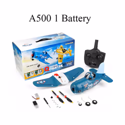 WLtoys A220 A210 A260 2.4G 4Ch 6G/3D Stunt Plane Six Axis RC Fighter RC - A500 1 Battery