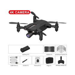 Mini Drone 4K HD Camera WIFI FPV Hight Hold Mode One Key Return Foldable - China, Red