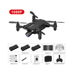 Mini Drone 4K HD Camera WIFI FPV Hight Hold Mode One Key Return Foldable - China, Green