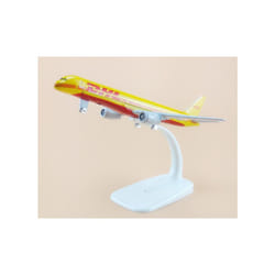 hot sell plane model Boeing 757 DHL cargo aircraft B757 16cm Alloy simulation - 16CM