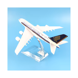 Aircraft Model Diecast Metal Model Airplanes 16cm 1:400 Singapore Airways - Singapore A380