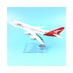 Aircraft Model Diecast Metal Model Airplanes 16cm 1:400 Qantas Boeing - Photo Color