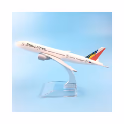 Plane Airplane Model Philippines Boeing 777 Aircraft Model Diecast Metal - Photo Color