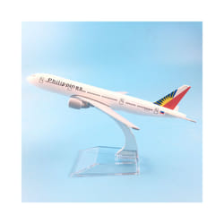 Plane Airplane Model Philippines Boeing 777 Aircraft Model Diecast Metal - Photo Color