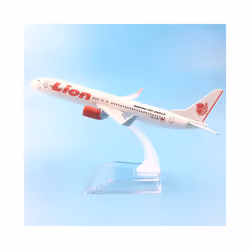 JASON TUTU 16cm Plane Model Airplane Model Lion Boeing 737-900 Aircraft - Photo Color