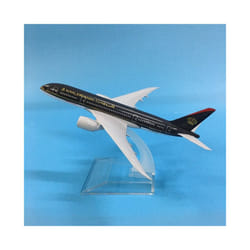JASON TUTU 16cm Plane Model Airplane Model ROYAL JORDANIAN Boeing 787 - Photo Color