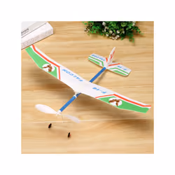 Rubber bands power planes Hand Launch Throwing Foam Inertial Glider Aircraft - 1pcs Random Color