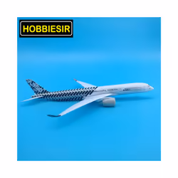 20CM Small Plane 1:300 Scale Airbus A350 XWB Airlines Aircraft Alloy Toy - A350 Protype