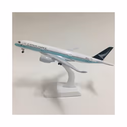 JASON TUTU 20cm Cathay Pacific Airbus A350 Plane Model Airplane Model - 20CM Cathay Pacific