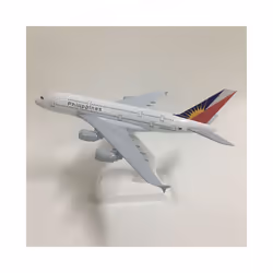 JASON TUTU 20cm Philippines Airbus A380 Plane Model Airplane Model Aircraft - 20CM Philippine a380