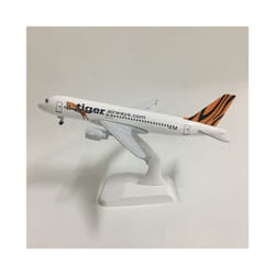 JASON TUTU 20cm Plane Model Airplane Model Tiger Airways Airbus A320 Aircraft - 20CM Tiger A320