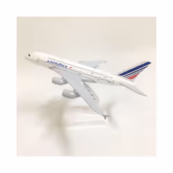 JASON TUTU 20cm Plane Model Airplane Model Air France Airbus A380 Aircraft - 20CM France A380