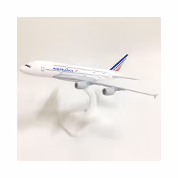 JASON TUTU 20cm Plane Model Airplane Model Air France Airbus A380 Aircraft - 20CM France A380