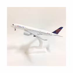 JASON TUTU 20cm Plane Model Airplane Model Delta Airbus A350 Aircraft - 20CM Delta A350