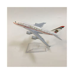 JASON TUTU 16cm Plane Model Airplane Model Etihad A380 Aircraft Model - Etihad A380