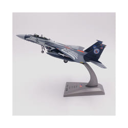 1/100 Scale Military Model Toy F-15E F15E F15 Strike Eagle Mudhen Fighter - a