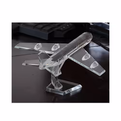 Airplanes Beautiful Crystal Airplane Model Toys Plane Model Aircraft Crafts - plane