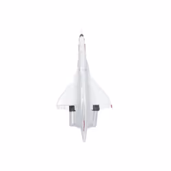 1/400 Scale 16cm Diecast Airplane Model Concorde Model Supersonic Airliner - A
