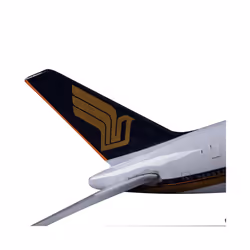 20CM Singapore Airways A380 Airlines Airplane Model with Base Alloy Aircraft - Singapore A380