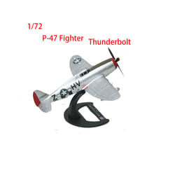 Diecast Airplane Model 1:72 Scale P-47 Fighter Thunderbolt Aircraft Toys - A