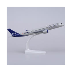 20CM 1:400 Scale A350 SAS Airlines Airplanes Plane Aircraft Alloy Model - A350 sas