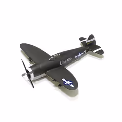 Diecast Alloy 1/100 Scale Classic US Thunderbolt P47 aircraft fighter - a