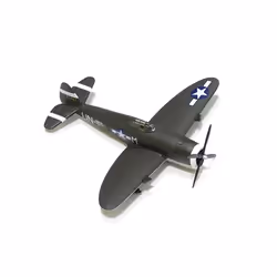 Diecast Alloy 1/100 Scale Classic US Thunderbolt P47 aircraft fighter - a