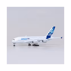 18CM Diecast Metal Alloy Airplane Model Toy For A380 Prototype Airlines - A380