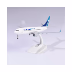 JASON TUTU 20cm WESTJET 737-800 Plane Model Airplane Diecast Metal Aircraft - WESTJET 737-800