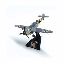 1/72 Scale German 109G-2 Fighter Aircraft Model 37255 Simulation Static - A