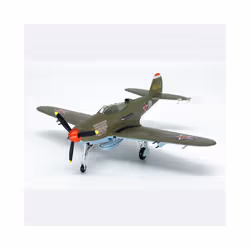 1/72 Scale American P-39 Fighter Aircraft Model Static Ornaments Toy Display - A