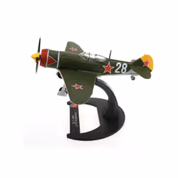 Diecast 1/72 Scale World War II Soviet Union LA-7 Fighter Alloy Material - A