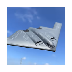 1/128 Scale B-2 B2 USA Army Heavy Spirit Bomber Diecast Metal Military - A