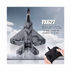 Fx622 Rc Airplane 2Ch 3Axis Remote Control Plane Foam Simulation Fighter - Fx622
