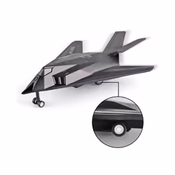 American F117 Stealth Fighter Model Kit Alloy Aircraft Model Metal Diecast - F117-A Fighter, China