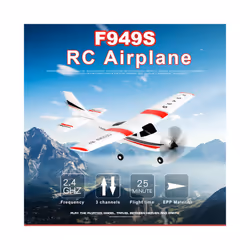 Wltoys F949S 2.4G 3Ch RC Airplane Fixed Wing Plane Outdoor Toys Drone - F949S 3CH