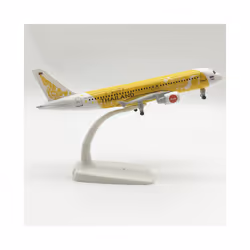 Plane Model 20cm Scale 1:350 Thai Airlines A320 Metal Diecast Airplane - With Box-A320