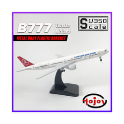 Scale 1/350 20cm Turkish Airlines B777 Metal Diecast Airplane Plane Model - With Box-B777, China