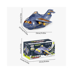 Electric Airplane Toy Small Toy Airplanes With Lights & Sound Infant Early - Blue, China