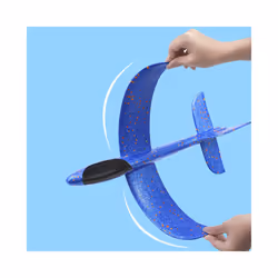 48CM Big Foam Plane Glider Hand Throw Airplane Light Inertial EPP Bubble - 1pcs random colors