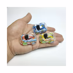 3pcs/lot Cartoon Toys Cute Plastic Pull Back Cars Plane Toy Cars for Child - random 3pcs