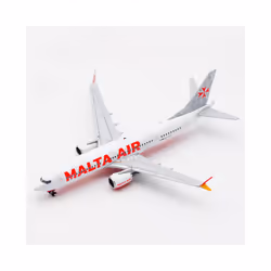 Diecast Metal 1/400 Scale B737-MAX8 9H-VUC MALTA AIR Airlines Plane Aircraft - a