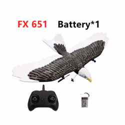 RC Plane Wingspan Eagle Aircraft Fighter 2.4G Radio Control Remote Control - Fx651-laoying