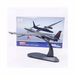 1/144 Scale Model Toy U-2S U2 Reconnaissance Airplane Dragon Lady Diecast - a