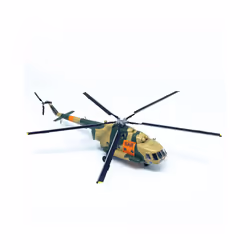 Diecast 1:72 Scale Russian MI-8 Transport Helicopter Simulation Finished - A