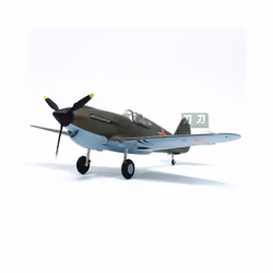 Diecast 1:72 Scale World War II Soviet P-40 Fighter Aircraft Simulation - P-40