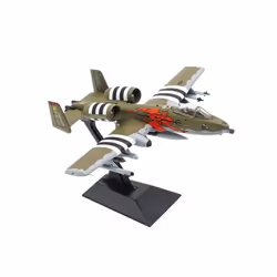 Diecast Metal Alloy A10 A-10 Thunderbolt II Model 1/144 Scale Aircraft - A