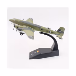 Diecast 1/144 Scale World War II FW200 Military Transport Aircraft Alloy - A