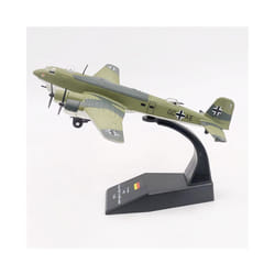 Diecast 1/144 Scale World War II FW200 Military Transport Aircraft Alloy - A